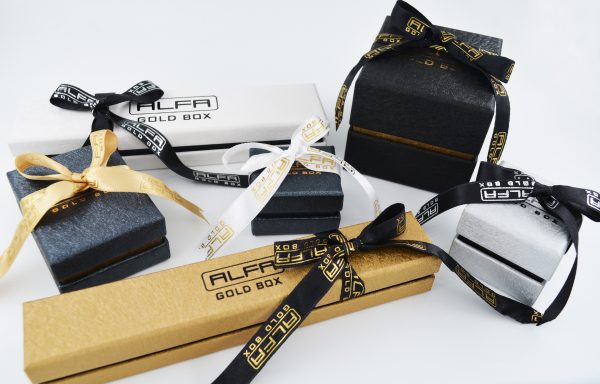 Leatherette Jewelry Gift Boxes With Ribbons - KLCK