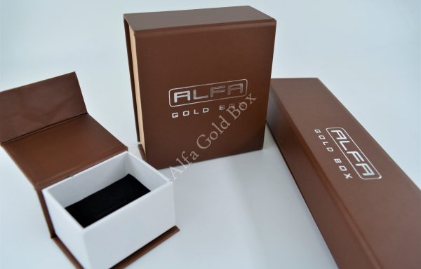 Brown Magnetic Paper Boxes For Jewellery