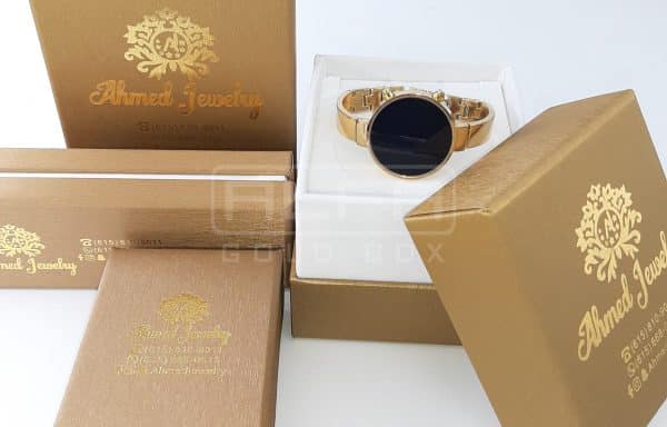Gold Leatherette Boxes for Jewellery