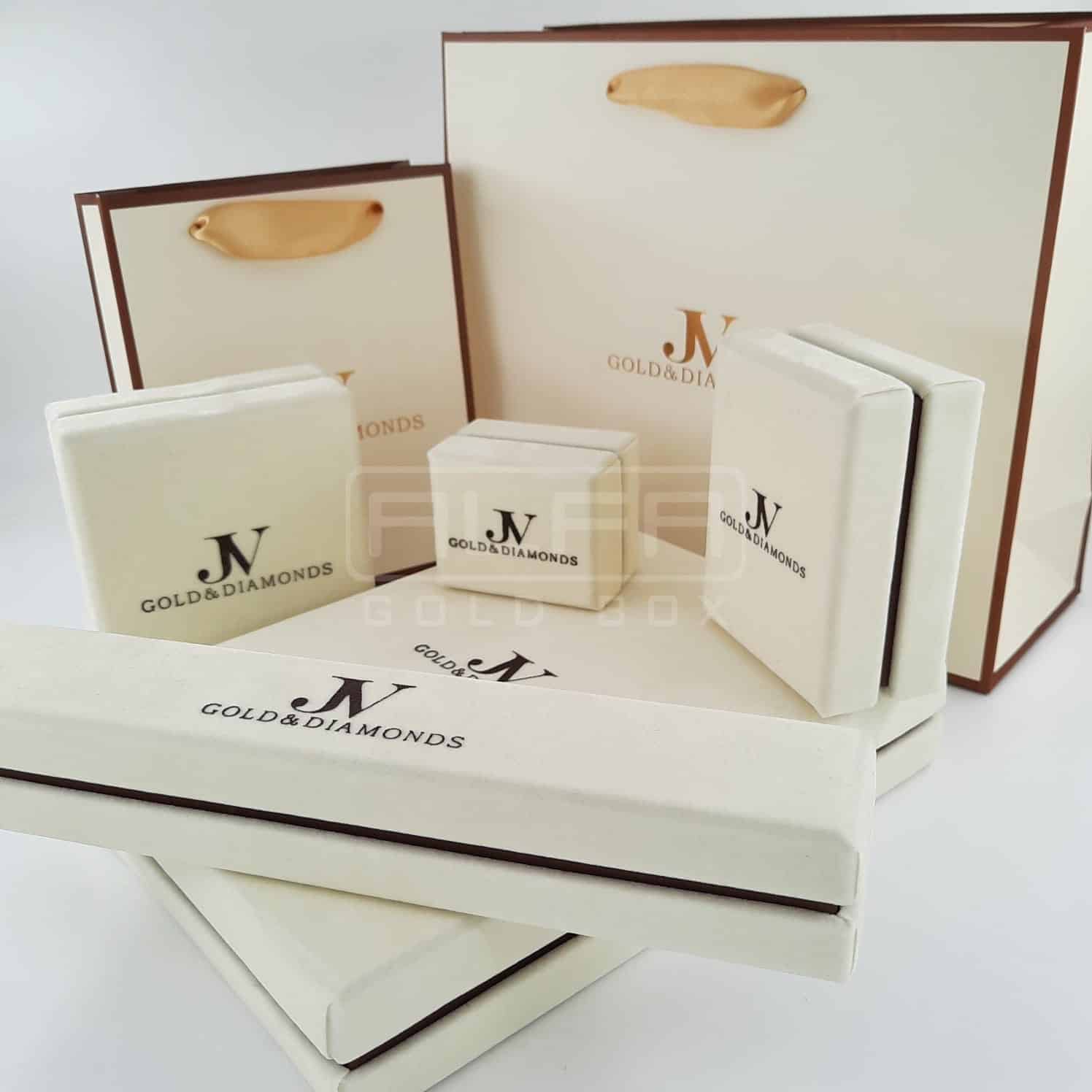 cream velvet jewellery boxes