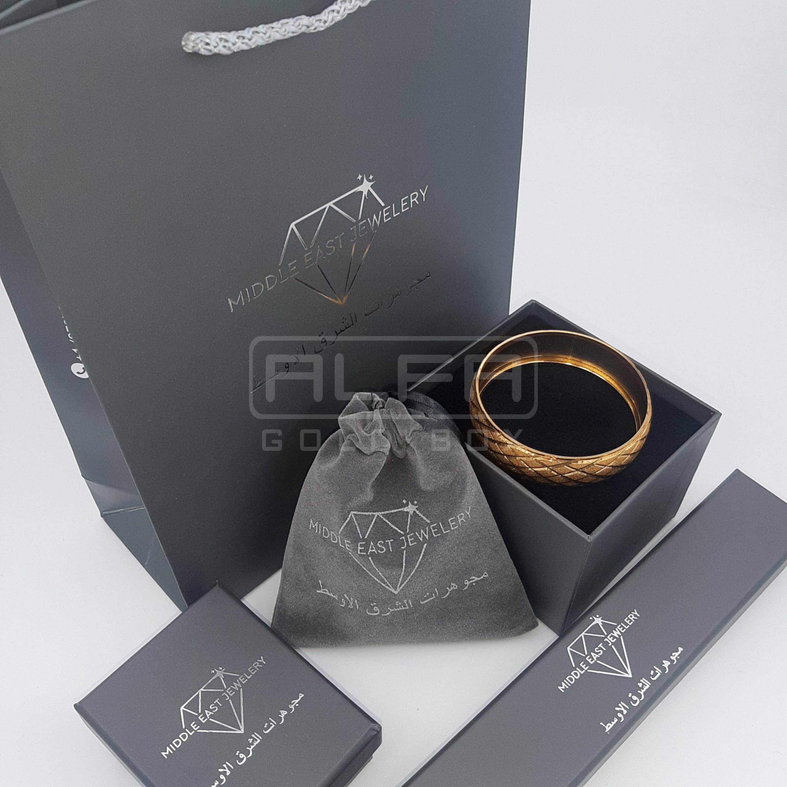 gray paper jewellery box