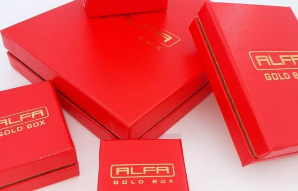 Red Jewellery Leather Boxes