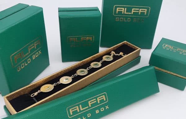 Green Leather Boxes For Jewellery