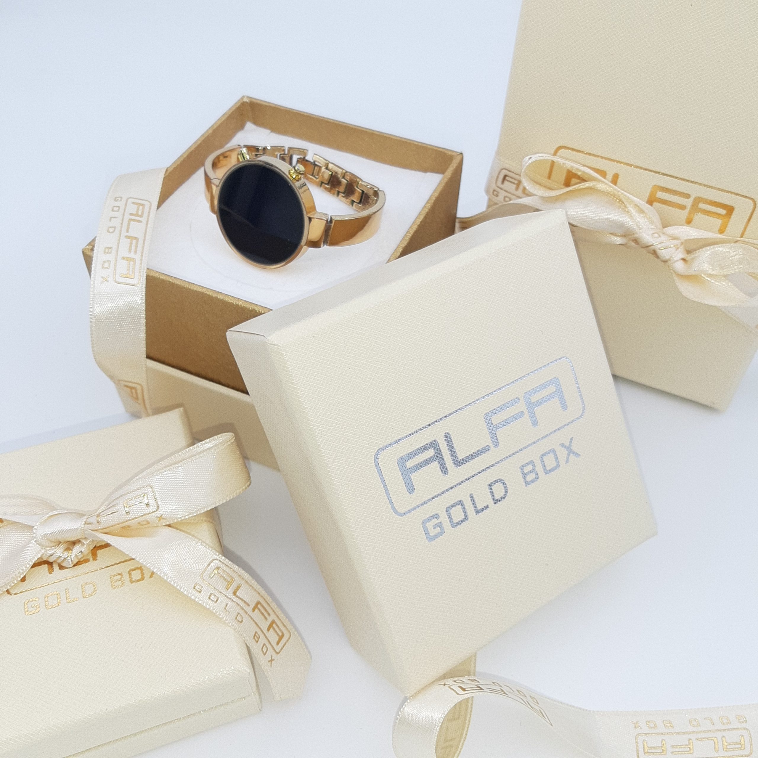 jewellery cream leather boxes