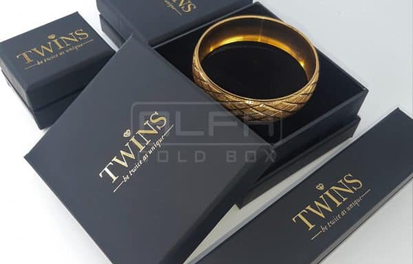 Soft Touch Black Boxes For Jewellery
