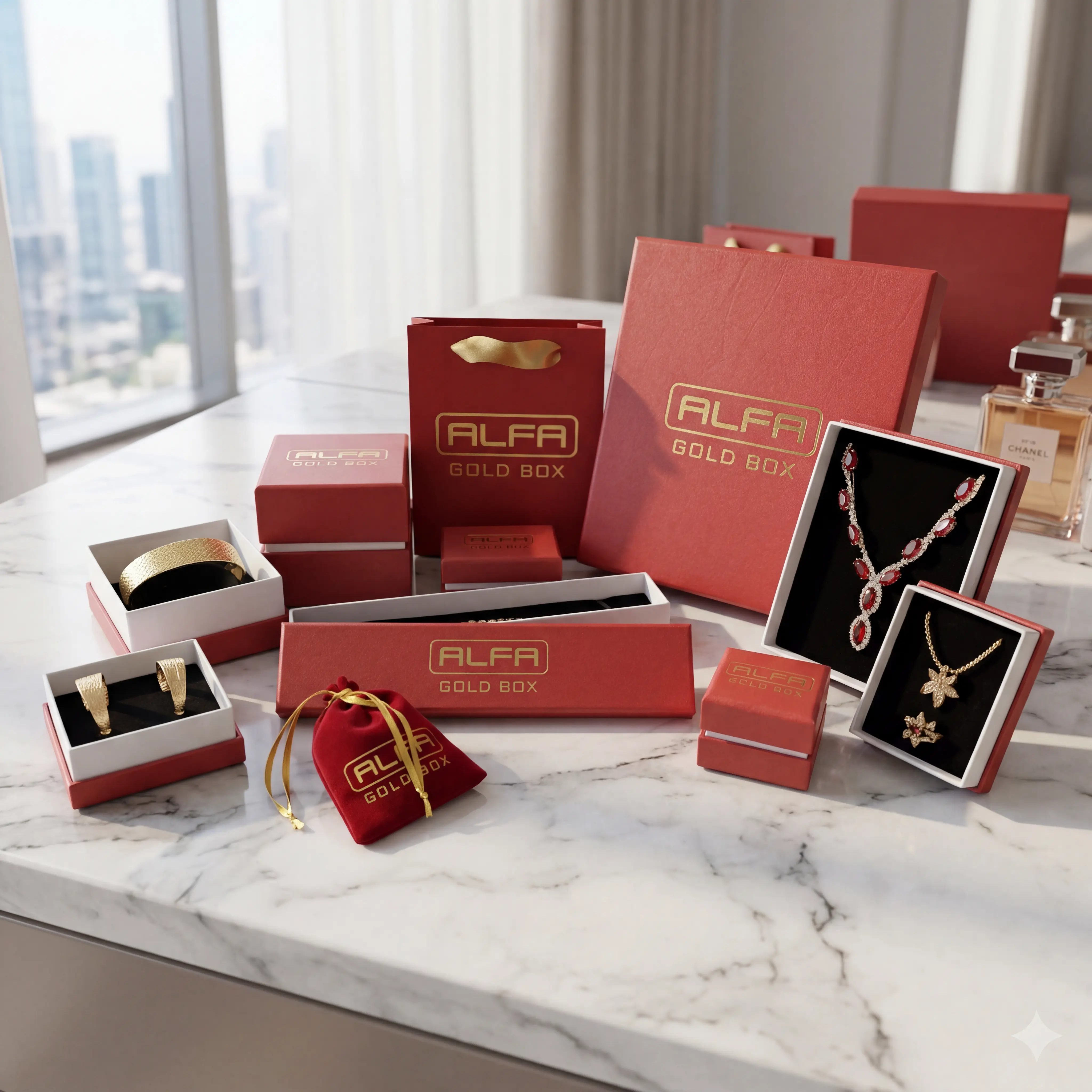 Fantazi Kağıt Çift Kapak Karton Kutular