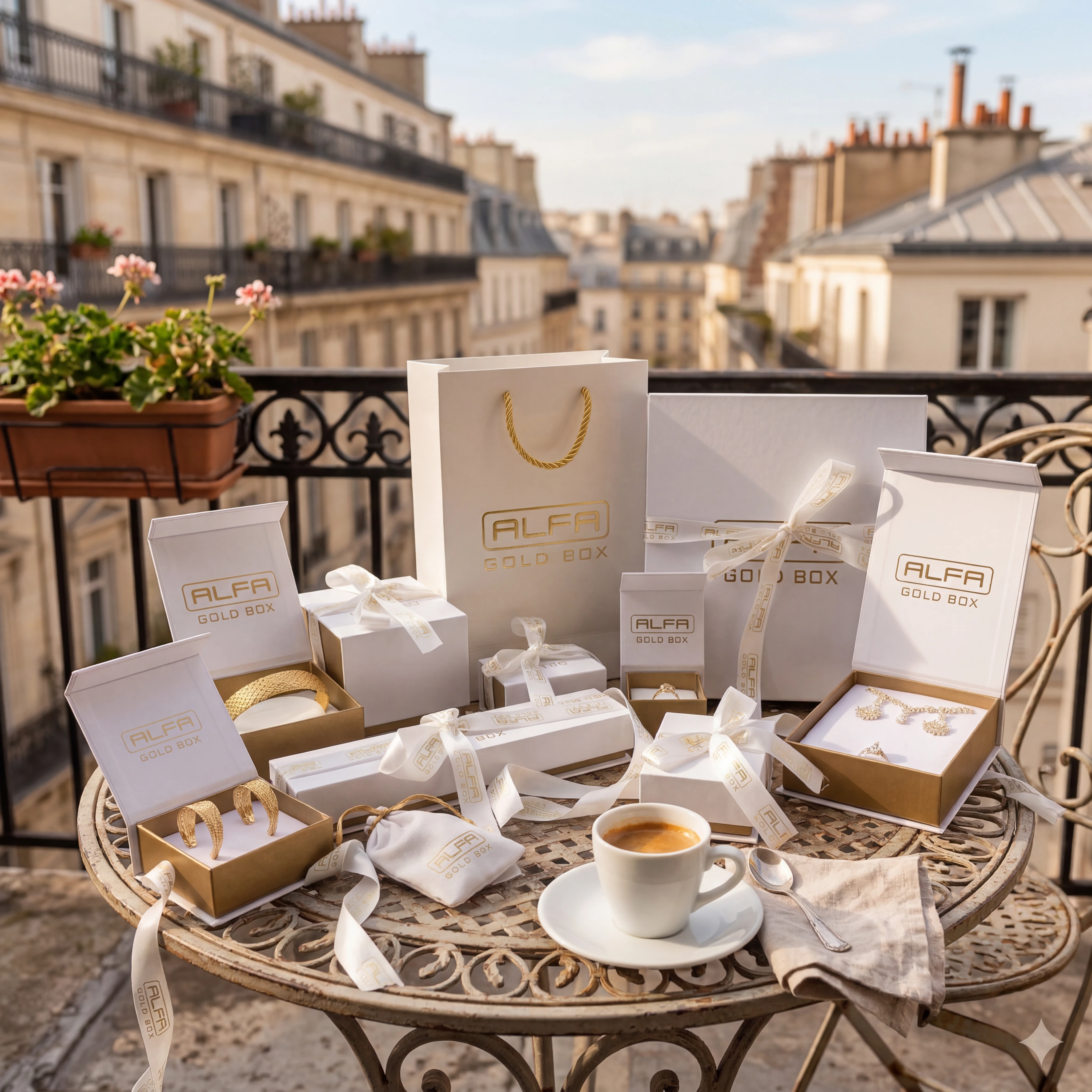 Kuşe Kağıt Kurdeleli Mıknatıslı Kutular