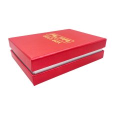 Metallic Paper Medium Set Box - Two Lid Rigid Box