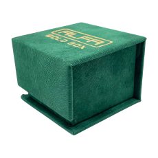 Flocked Paper Ring Box Box - Magnetic | Custom Jewellery Packaging