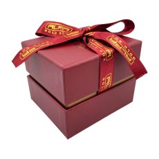 Kuşe Kağıt Yüksek Kelepçe Kutusu (KKCK7) - Çift Kapak Kurdelalı