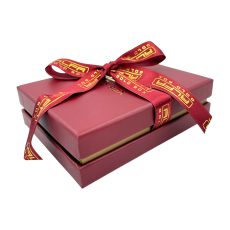 Kuşe Kağıt Orta Boy Set Kutusu (KKCK8) - Çift Kapak Kurdelalı