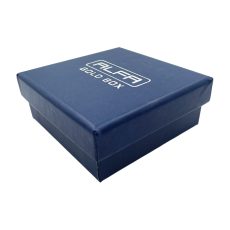 Kuşe Kağıt Mini Kare Kolye Kutusu (KKK14) - Kutu Kapak