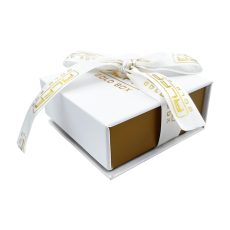 Paper Mini Square Necklace Box - Magnetic with Ribbon