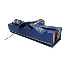 Karanfil Cilt Bezi Kalın Bileklik Kutusu (KRM05) - Mıknatıslı Kurdelalı