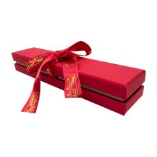 Soft Touch Kalın Bileklik Kutusu (KSTCK05) - Çift Kapak Kurdelalı