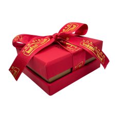 Soft Touch Kolye Kutusu (KSTCK3) - Çift Kapak Kurdelalı