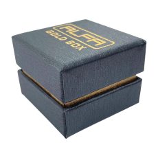 PVC Coated Paper Ring Box Box - Two Lid Rigid Box