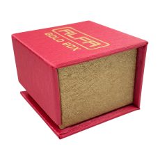 PVC Coated Paper Ring Box Box - Magnetic