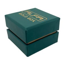 Soft Touch Ring Box Box - Two Lid Rigid Box