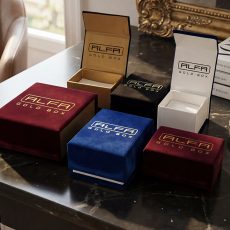 Süet Kumaş Mıknatıslı Kutular