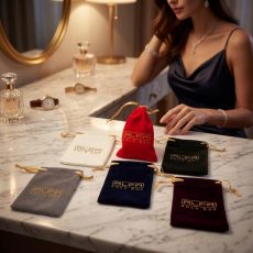 Velvet Pouch - Small - 7 x 10