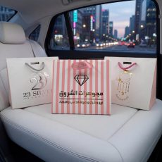 Pyramid Paper Bag Small - 15x11 - Hot Stamp