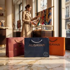 Shopping Bag - Twisted Ribbon